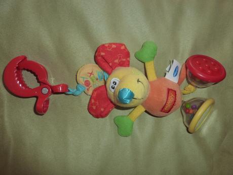 Playgro - závěsná myška mimsy s klipem,