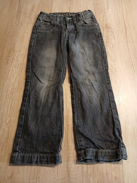 Zateplené džíny vel. 122, 122