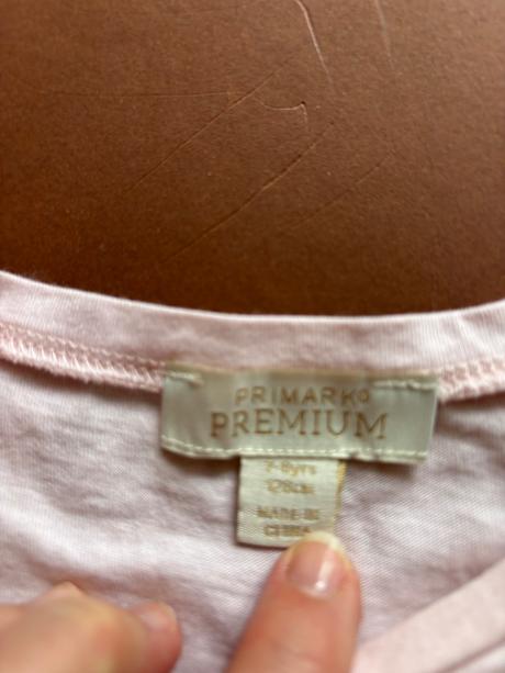 Triko růžové - v.7/8 let zn. primark premium, primark,128