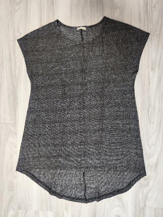 Černo stříbrné triko calliope m, calliope,m