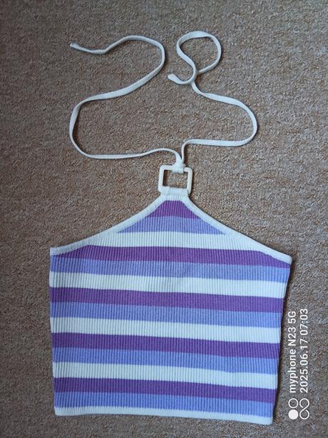 Crop-top zn."h&m divided" vel."xs", h&m,xs