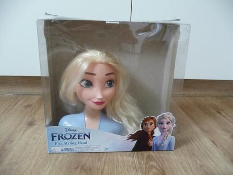 Disney česací hlava elsa,