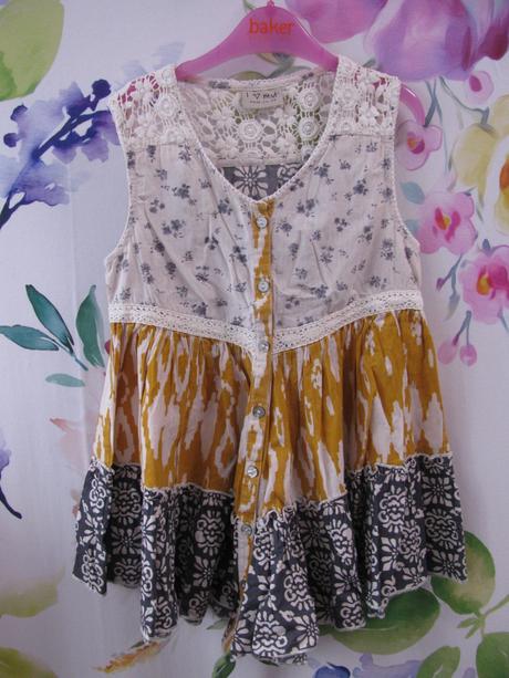 Letní tunika s volánky next, next,128