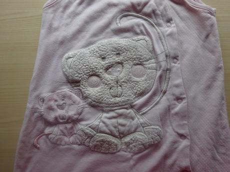 Spací pytel růžový, vel. 6/12m, baby