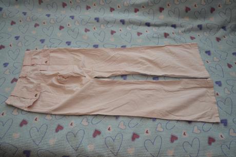 164 letní elastické kalhoty, vel. 36, 164