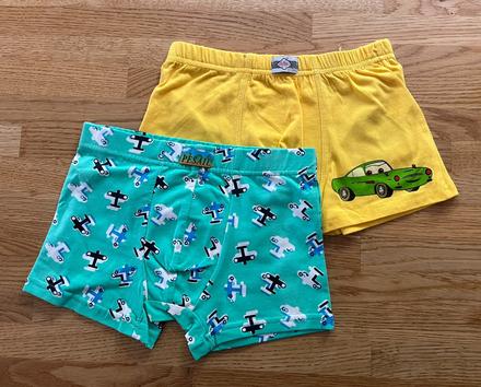 2x trenýrky & boxerky pesail vel. 128/134, 128