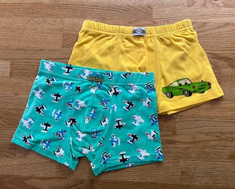 2x trenýrky & boxerky pesail vel. 128/134, 128