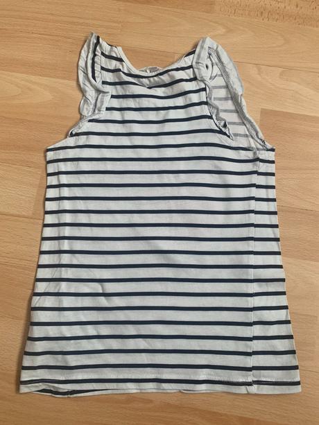 Tílko & tričko se srdíčkem h&m vel. 122/128, h&m,122