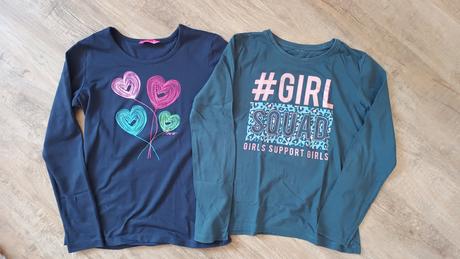 2x tričko s dl. rukávem vel. 146/152, lewro,146