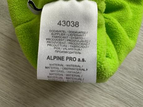 Dětská zelená zimní čepice alpine pro, vel. l (47-, alpine pro