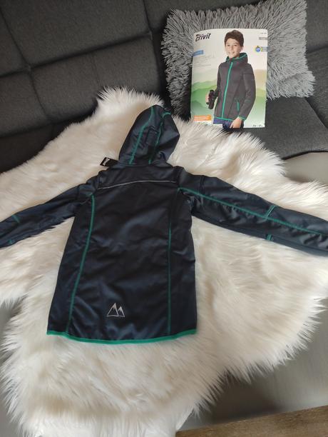 Softshellová bunda - nové, zabalené,vel 134-140, crivit,134