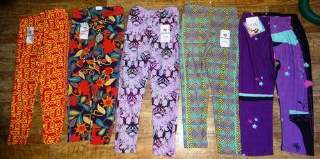 Nové legíny vel 104+110/116 a 122/128 -16 ks, 104 / 110 / 116 / 122 / 128