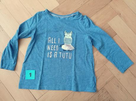 Triko dlouhý rukáv 98/104 - lupilu, lupilu,98