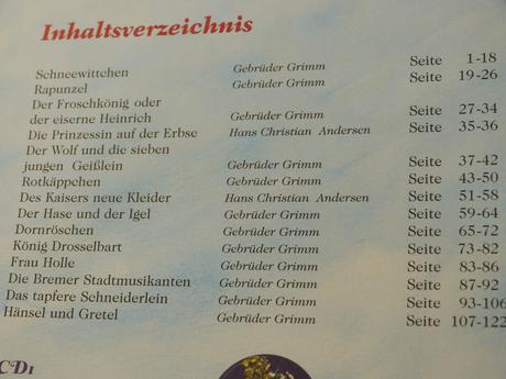 Das große märchenbuch mit 2 cd,