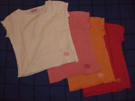 4 ks tričká - cena spolu, cherokee,80