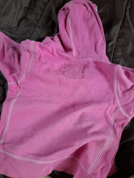 Krásná růžová mikina na holčičku babygap, 110