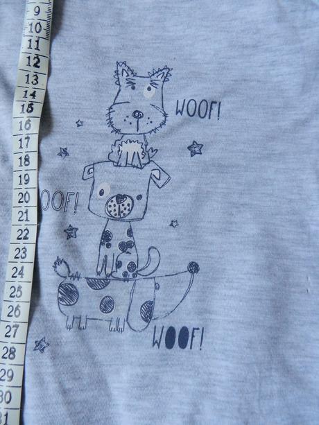 Body dlouhý rukáv psi, pepco,92