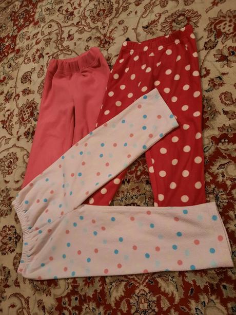 3x fleecové kalhoty, george,98