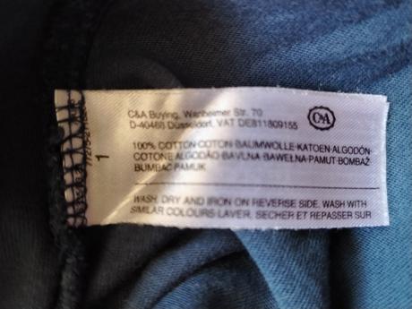 Tričko, c&a,164