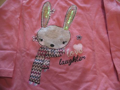 Růžové tričko s potiskem vel. 86, pepco,86