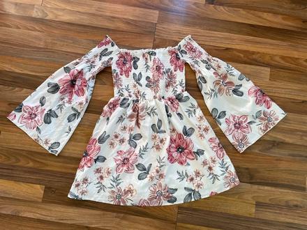 Nové květinové minišaty, vel m, shein, m