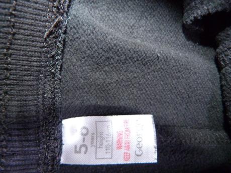 George černé tepláky vel.116, george,116