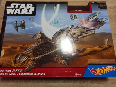Hrací set-hot wheels star wars-únik z jaku,