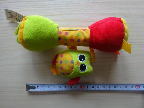 Plyšová sovička pro nejmenší, 