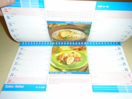 Kalendář starý a recepty dětské,