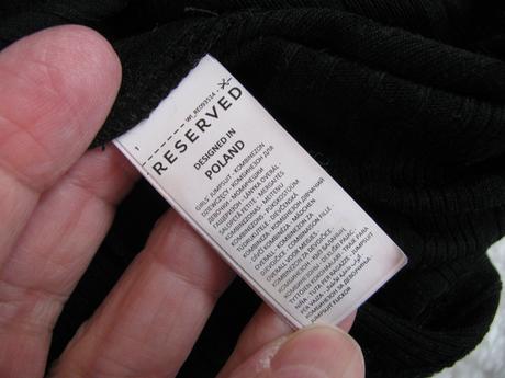 Letní společenský černý elastický kalhotový overal, reserved,146