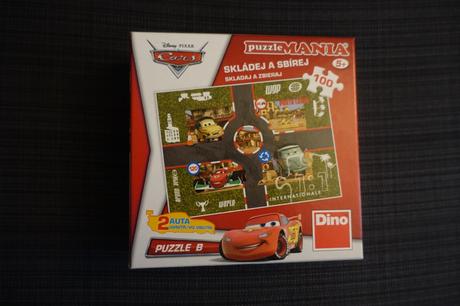 Puzzle cars 100 dílků, 