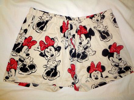 Krásné pyžamové šortky s minnie, 44