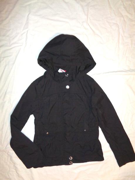 Luxusní černý kabát, yigga,158