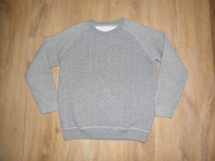 Chlapecká mikina se svetrovými rukávy vel.128/134, 128