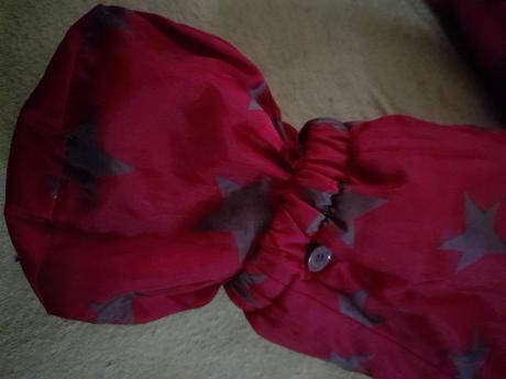 Červená kombinéza na zimu na holčičku, cherokee,98