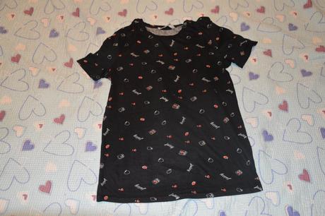 158 164 bavlněné tričko s potiskem vel. xs, terranova,158