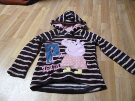 Flís mikina peppa pig vel. 3-4, 104
