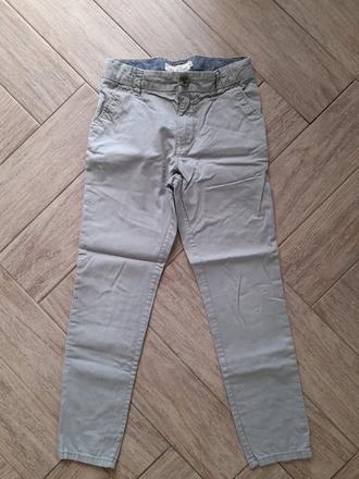 Slabé plátěné kalhoty zn. hm, vel. 134, h&m,134