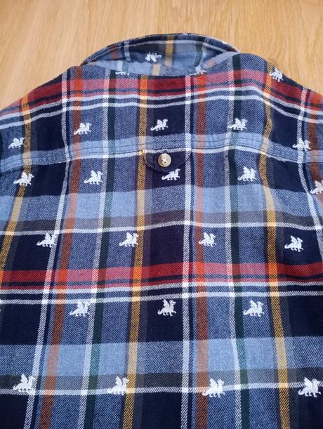 Dětská flanelová košile hatley, 8 let, 128