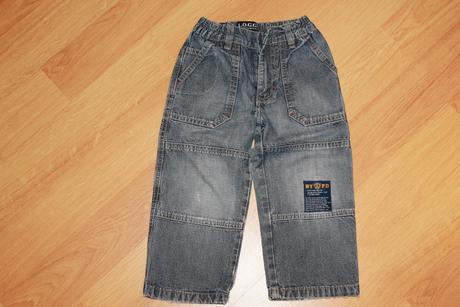 Kalhoty džíny logg, modré - vel. 98, l.o.g.g.,98