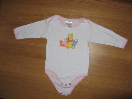 Body medvídek pú-vel.74/80-zn.disney, disney,80