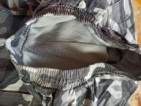 Kalhoty podšité fleesem, 152