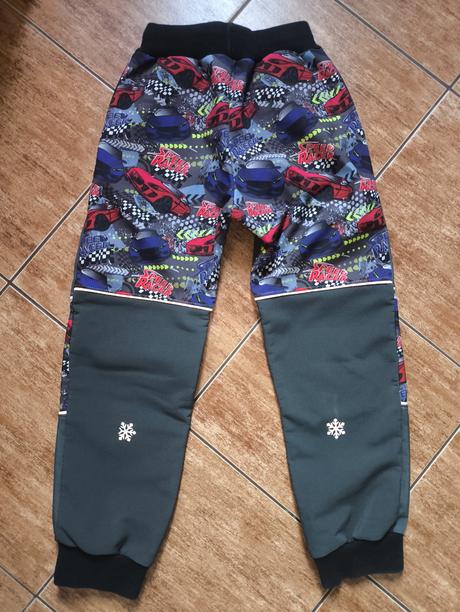 Softshellové kalhoty 122/128/134, 128