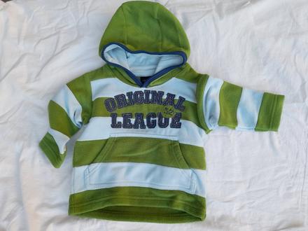 Fleecová mikina next 6-9 měsíců, next,74