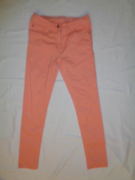 Luxusní meruňkové elastické riflové kalhoty, pepperts,146