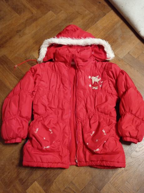 Dívčí zimní bunda - velikost 128, 128