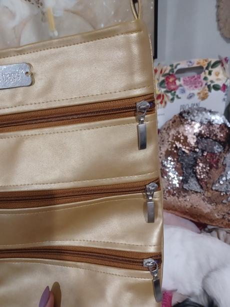 Zlatá kabelka crossbody dara bags, 