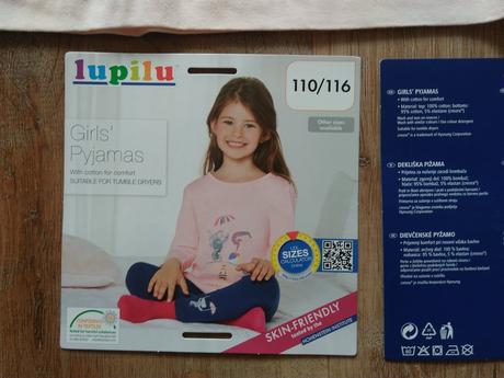 2 x pyžamo, lupilu, vel 110/116, nová, lupilu,116