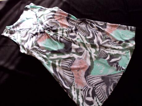 Sivo-mätové letné šaty m-l, street one,m