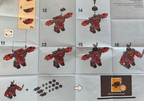 Lego sam-x 30533 ninjago, 
